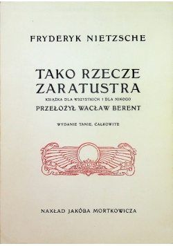 Tako rzecze Zaratustra