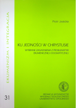 Ku jedności w Chrystusie