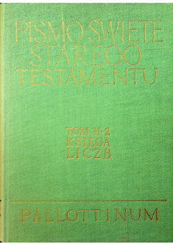 Pismo Święte Starego Testamentu tom II część 2