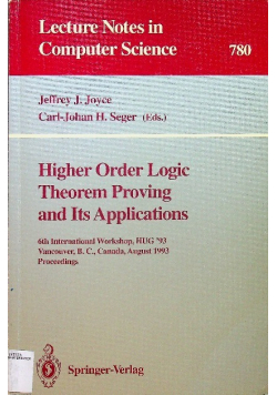Higher Order Logic Theorem Proving and Its Applications