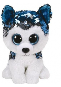 Beanie Boos Slush - Cekinowy Husky 15 cm