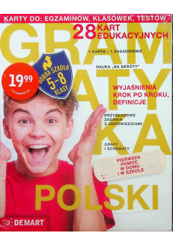 Gramatyka Karty edukacyjne