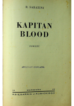 Kapitan Blood 1946r