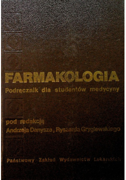 Farmakologia podręcznik dla studentów medycyny