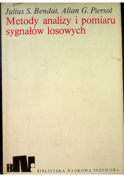 Metody analizy i pomiaru sygnałów losowych