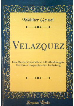 Velazquez Reprint z 1905 r