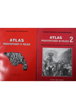 Atlas przestępczości w Polsce 2 tomy