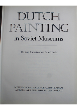 Dutch Painting in Soviet Museums