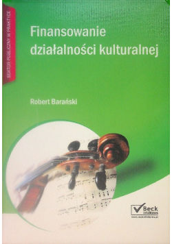 Finansowanie działalności kulturalnej