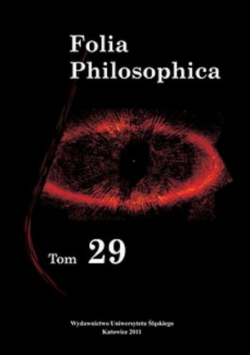 Folia Philosophica Tom 29