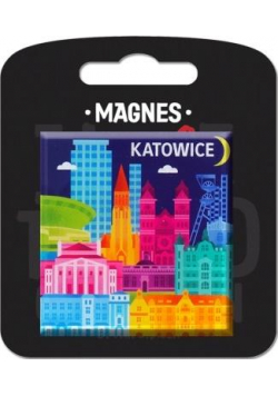 Magnes I love Poland Katowice ILP-MAG-B-KAT-13