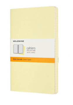 Zestaw 3 zeszytów Cahier Journals 13x21 linie