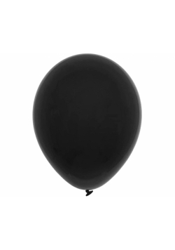 Balony Decomex pastel Black 25szt