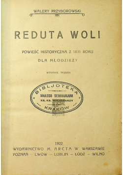 Reduta Woli 1922r