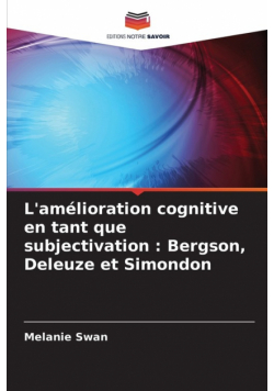 L'amélioration cognitive en tant que subjectivation