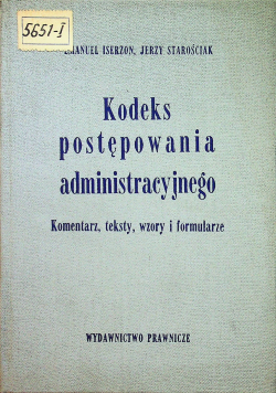 Kodeks postępowania administracyjnego