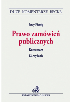 Prawo zamówień publicznych Komentarz