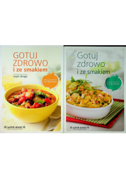 Gotuj Zdrowo i ze smakiem 2 tomy