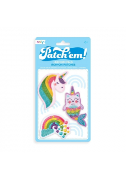 Naprasowanki Patch Em - Jednorożce
