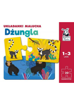 Dżungla Układanki malucha. Kapitan Nauka