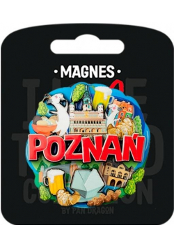 Magnes I love Poland Poznań ILP-MAG-C-POZ-03