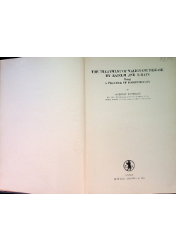 The Treatment of Malignant Disease by Radium, 1942 r.