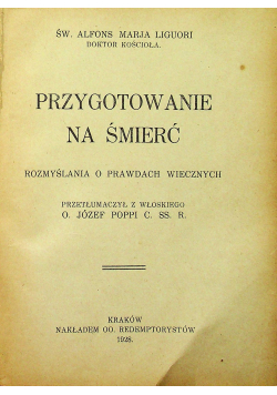 Przygotowanie na śmierć 1928 r