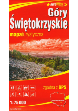 Góry Świętokrzyskie: Mapa turystyczna 1:75 000