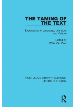 The Taming of the Text
