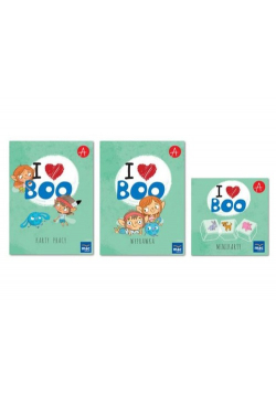 I love Boo Język angielski poziom A+ Pakiet dla dziecka