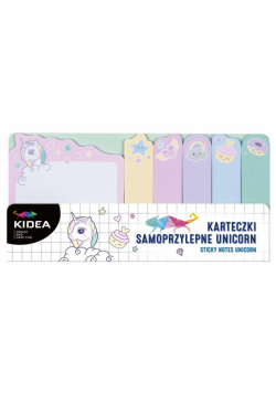 Karteczki samoprzylepne Unicorn KIDEA