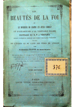 Les Beautes de la foi 1855r