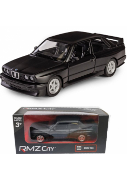 RMZ City BMW M3 E30 (1986-1991) Matte czarny w skali 1:35