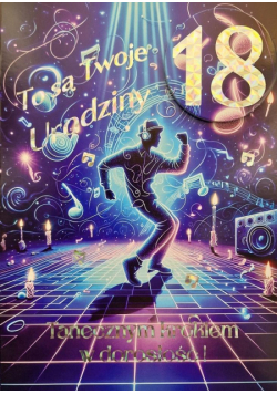 Karnet Urodziny 18 3K