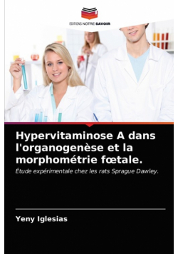 Hypervitaminose A dans l'organogenèse et la morphométrie fœtale.