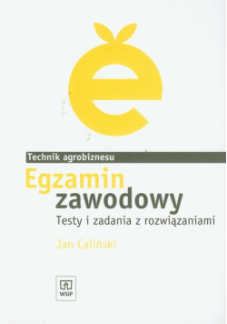 Egzamin zawodowy Technik agrobiznesu