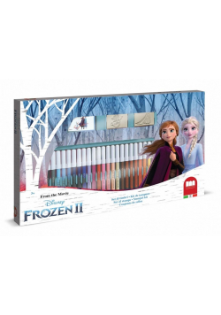 Frozen 2 - Kreatywne pisaki + pieczątki