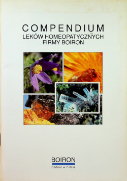 Compendium leków homeopatycznych firmy boiron