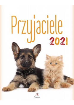 Kalendarz 2021 Ścienny Przyjaciele