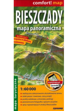 Comfort! map Bieszczady 1:60 000