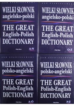 Wielki słownik Angielsko Polski 4 Tomy