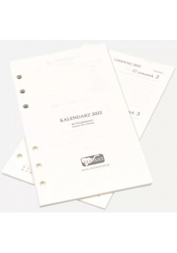 Wkład kalendarzowy B6 2022 tygod. ELEFANT