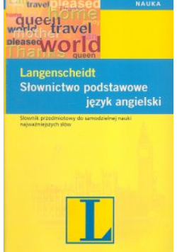 Langenscheidt Słownictwo podstawowe język angielski