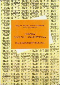 Chemia ogólna i analityczna dla studentów biologii