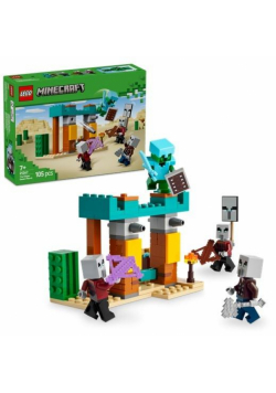LEGO(R) MINECRAFT 21267 (4szt) Pustynny patrol złosa