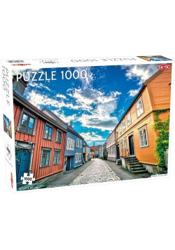 Puzzle Trondheim Old Town 1000