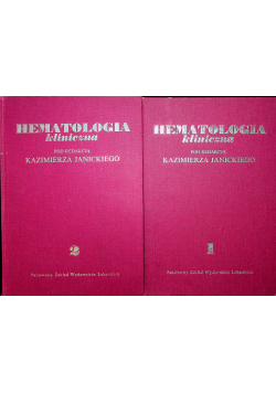 Hemiotologia kliniczna 2 tomy