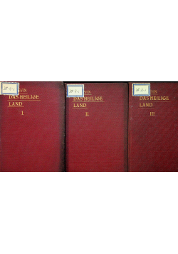 Das Heilige Land 3 tomy 1887 r.