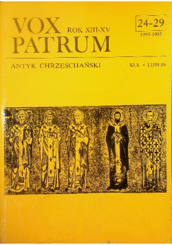 Vox Patrum Nr 24 - 29 Antyk Chrześcijański