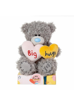Maskotka Miś Big Hugs z sercami 18 cm